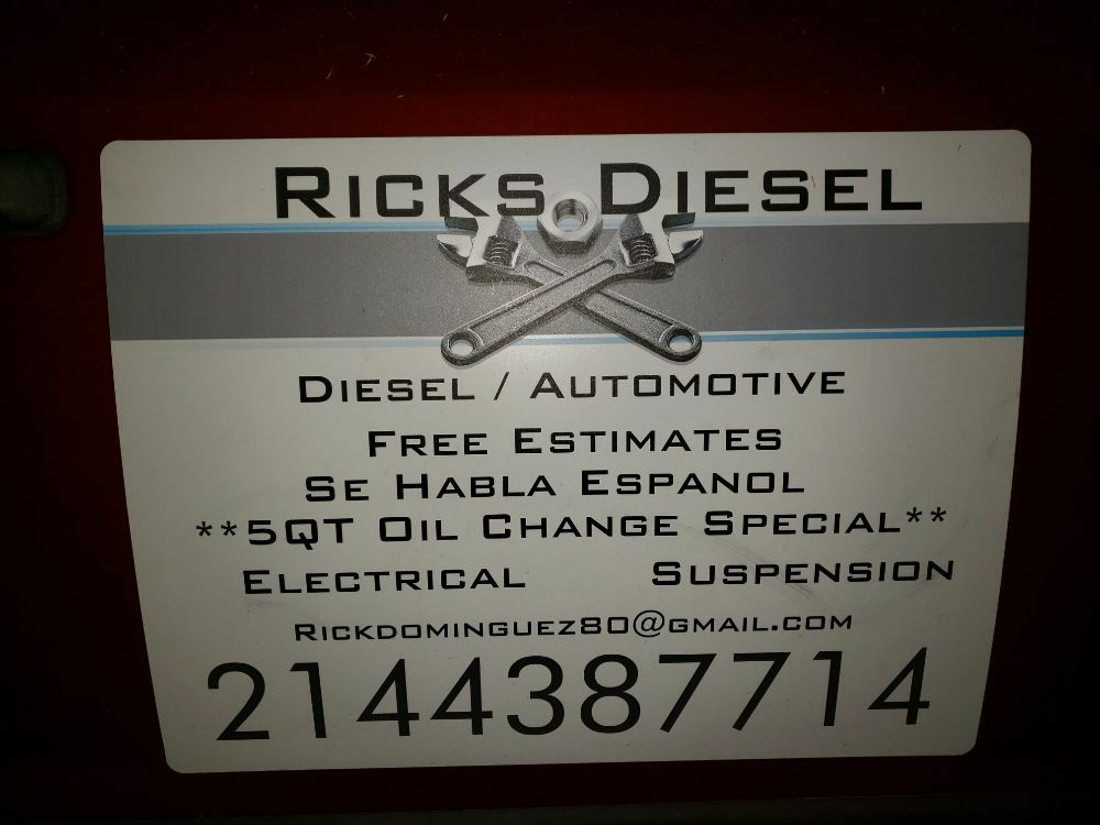 Rick’s Diesel Truck Repair